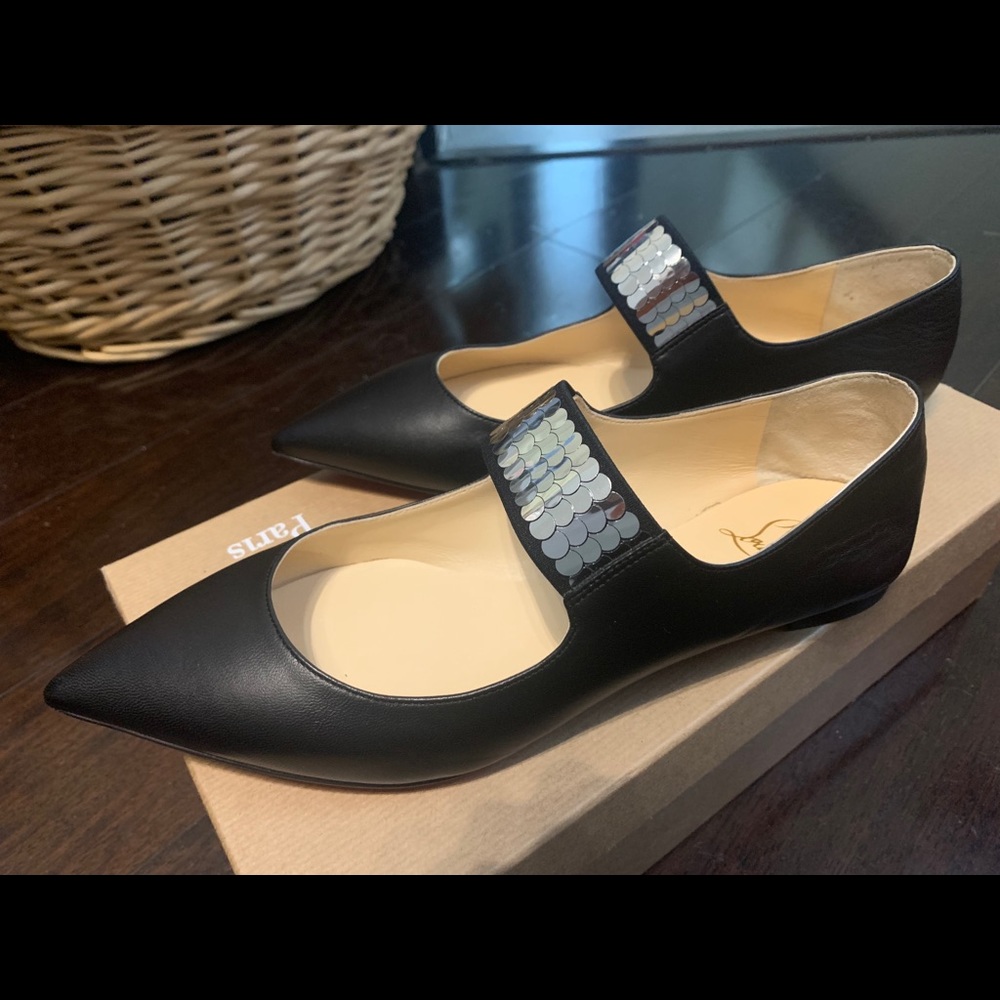 Louboutin flats